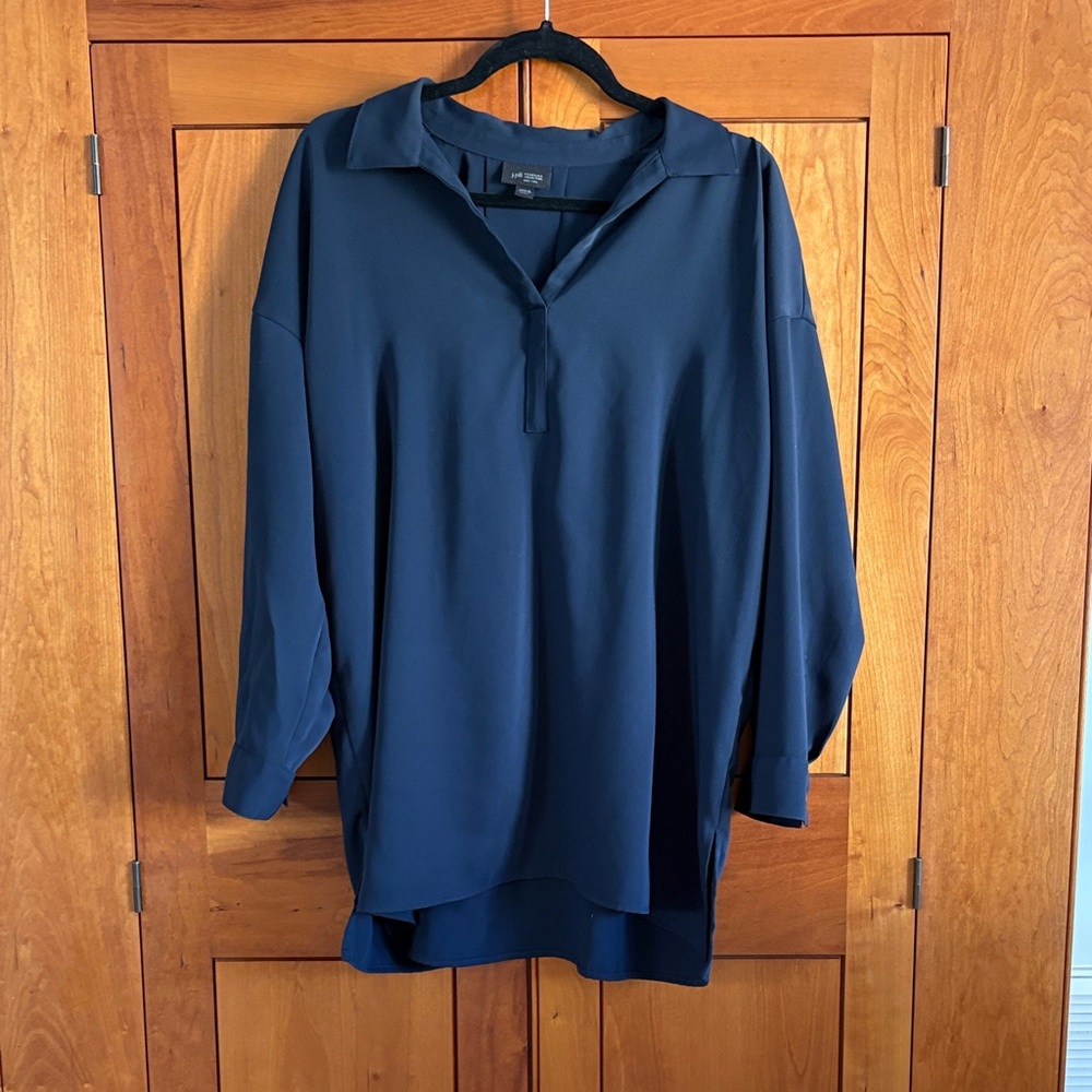 J. Jill Deep Blue Relaxed Tunic